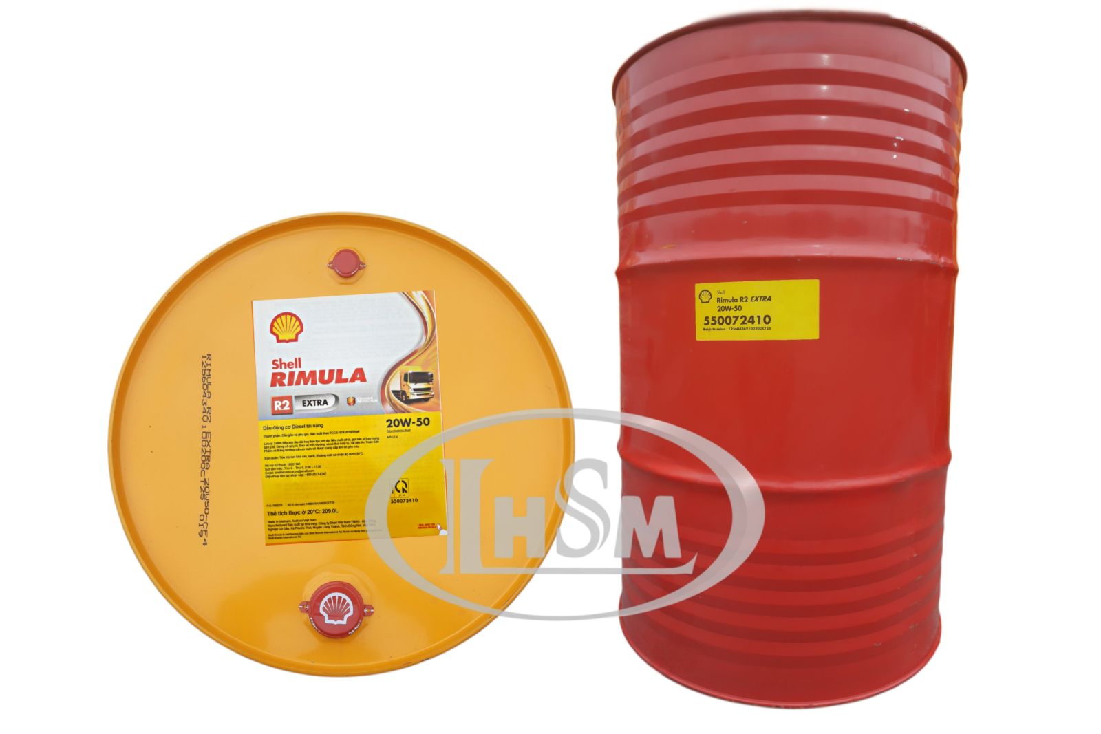 Hình ảnh thực tế dòng sản phẩm Shell Rimula R2 Extra tại kho Lê Hùng Sao Mai